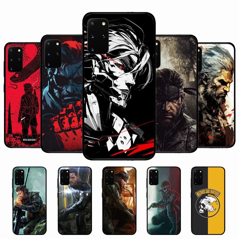 M-Metal Gear S-Solid Игровой Чехол для Телефона Силиконовый PC+TPU Для Samsung S10 20 30 22 23 24 Plus Lite Ultra Чехол