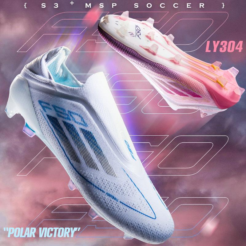 F50 Кубок Европы Унисекс Юношеские Футбольные Бутсы с Длинными Шипами для Тренировок на Газоне и Соревнований