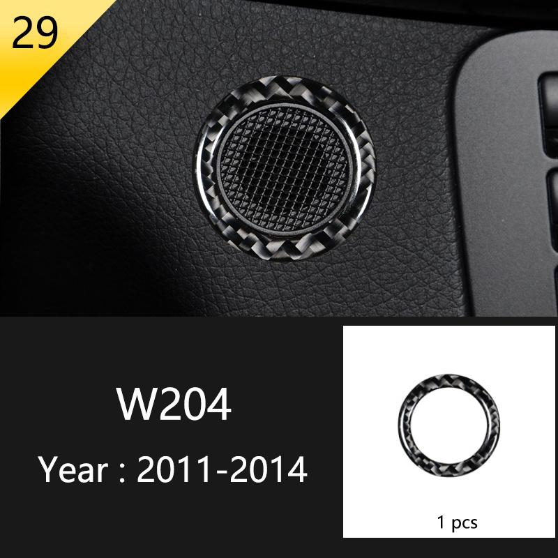 Для Mercedes Benz C Class W204 C180 C200 C260 автомобильная панель окна двери из углеродного волокна полоса защитная отделка наклейка аксессуары