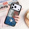 Чехол для телефона с флагом Техаса для iPhone 17 16e 15 14 13 12 11 Pro Max Air Mini Мягкий защитный чехол