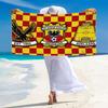Пляжное полотенце Go Ahead Eagles Print, Большое, Мягкое, Быстросохнущее, для Пляжа, Кемпинга, Плавания