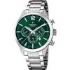 Montre - FESTINA - F20343/B - Chronographe - Étanche 50m - Fond Vert Avec Dateur