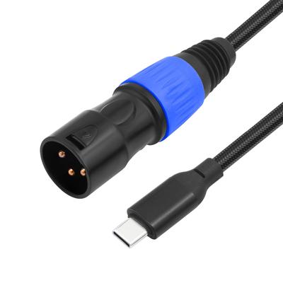 Самый продаваемый USB-C на XLR Male Адаптер-Кабель для Мобильного Телефона, Микшера, Аудио