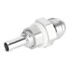 AN8 3 8 Flare Bulkhead Hose Barb Aluminum Alloy Universal Fuel Tank Fitting