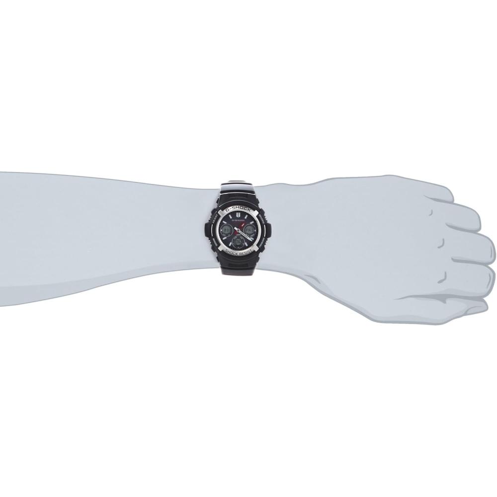 Нет Casio [Casio] Часы G Shock [внутренние Оригинальные] Радиоволновые Солнечные awG M100 1ajf Черный Черный