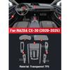 Прозрачный ТПУ Для MAZDA CX-30 2020-2025 Центральная консоль автомобиля Медиа-панель приборной панели Навигация Защита от царапин Пленка для интерьера