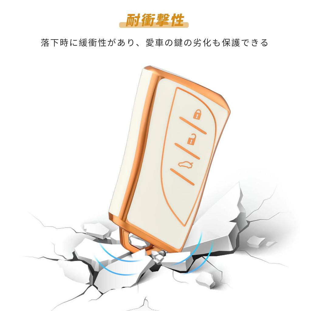 [OFFCURVE] Чехол для смарт-ключа для Lexus/LEXUS Ударопрочный и устойчивый к царапинам брелок Стильный и приятный на ощупь Высокое качество Нет r