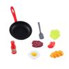 Cooking Play Play Kitchen Toy Set Children Pretend Play Kitchen Simulation Food Miniature Kitchen