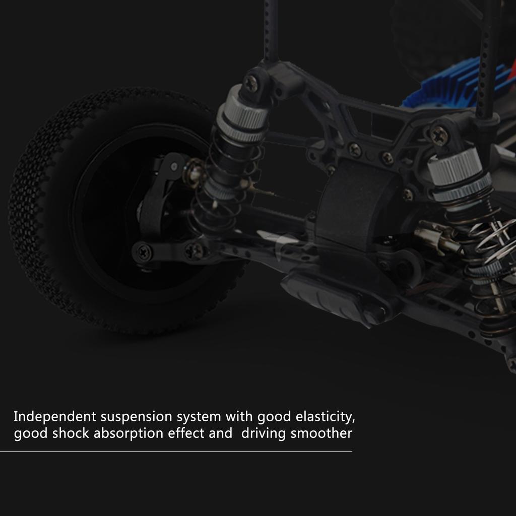 RC Off-road Car 1:10 2.4G RC Car 50km/h High Speed Car 4WD RTR with 2 Battery