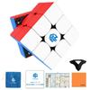 GAN11 M Pro Frosted 3x3 Cube with Japanese Black Interior Instructions Japanese Version Solution Procedure Instructions Stand Cleaning Cloth Magnet M