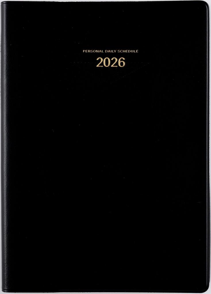 Takahashi 2026 A5 Diary with Weekly 62 January Notes, Black, No. (Starts 2026)