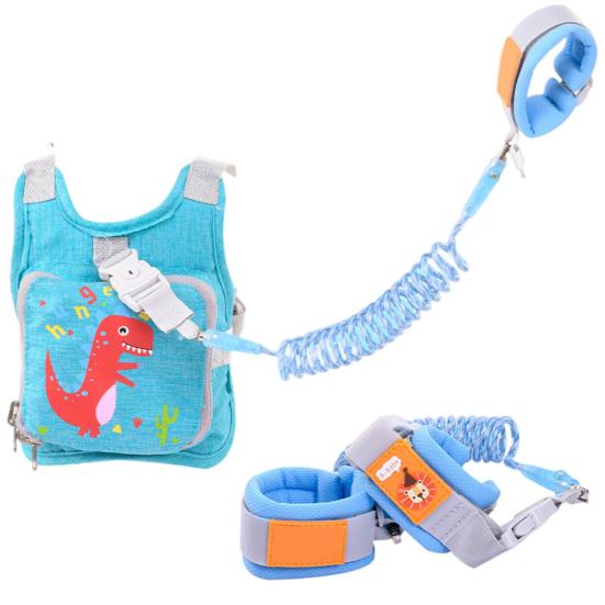 Браслет против потери Легкий дышащий мягкий удобный ремень с пряжкой для защиты от потерь из полиэстера Пружинная веревка для предотвращения потери Ремень для детей