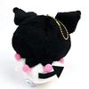 Nakajima Corporation Sanrio Fluffy Plush Kuromi Mascot 147950-20