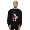 Disney Mens Minnie Mouse Love Heart Sweatshirt