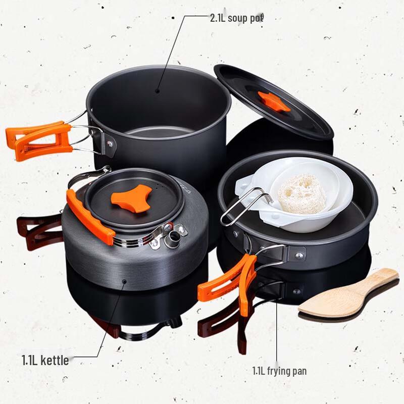 Qingxi 308 Outdoor Camping Cookware Set