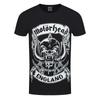 Футболка Motorhead Герб Англии Рок-группа Официальная Черная Новая Унисекс Футболка