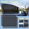 Front/back Windshield Block Blinks Black Cover Suction Cup Side Shades Rear Universal Curtain Accessories Windo A0g7