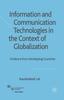 The Information and Communication Technologies In the Context of Globalization : Evidence from Developing Countries Book