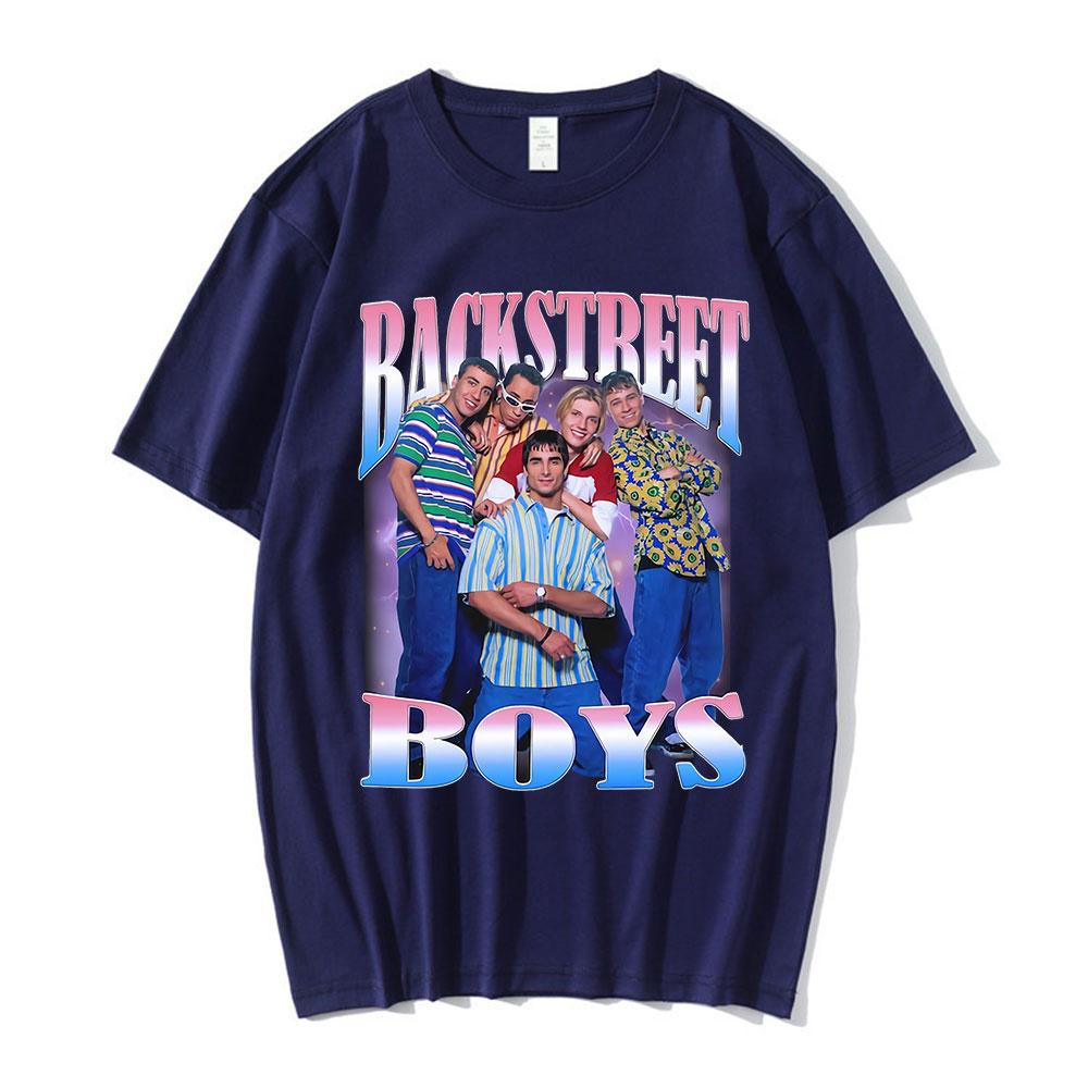 Backstreet Boys Graphic Print TShirt s Vintage Boy Band T Shirt Unisexs Womens Hip Hop Gothic Oversized TShirts Streetwear