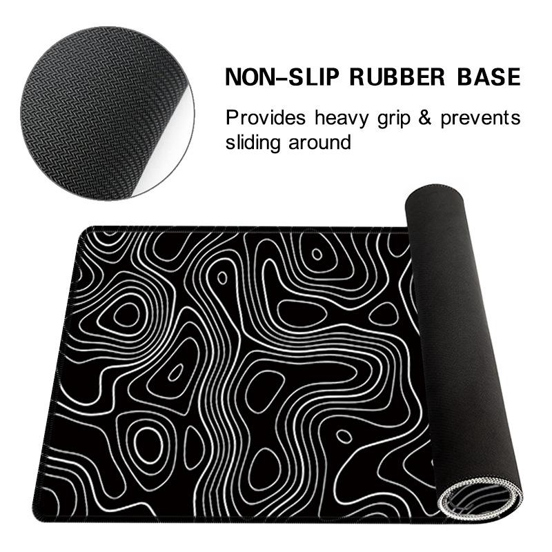 Коврик для игровой мыши, геймерские компьютерные аксессуары, большой коврик для клавиатуры, настольный коврик, черный коврик для мыши для офиса, аксессуар для ноутбука