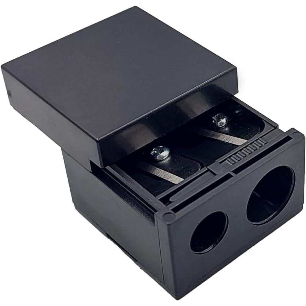 Точилка для косметических карандашей для глаз и губ, 2 шт. в упаковке