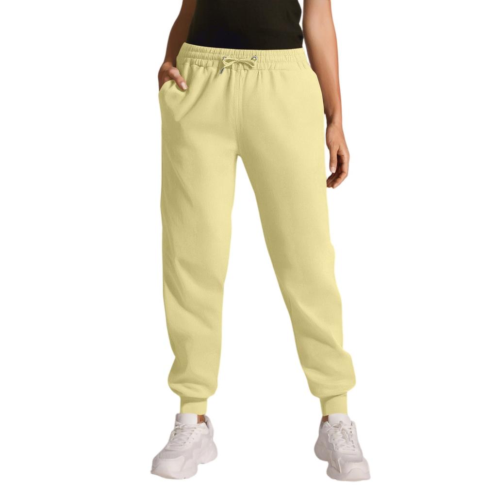 Cargo Sweatpants For Women Sport Solid Color Drawstring Pocket Casual Sweatpants Pants