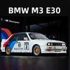 Новый 1:24 BMW M3 литая модель автомобиля со звуком и светом для дома коллекция хобби украшения ретро симулятор автомобиля модные игровые украшения мальчики подарок