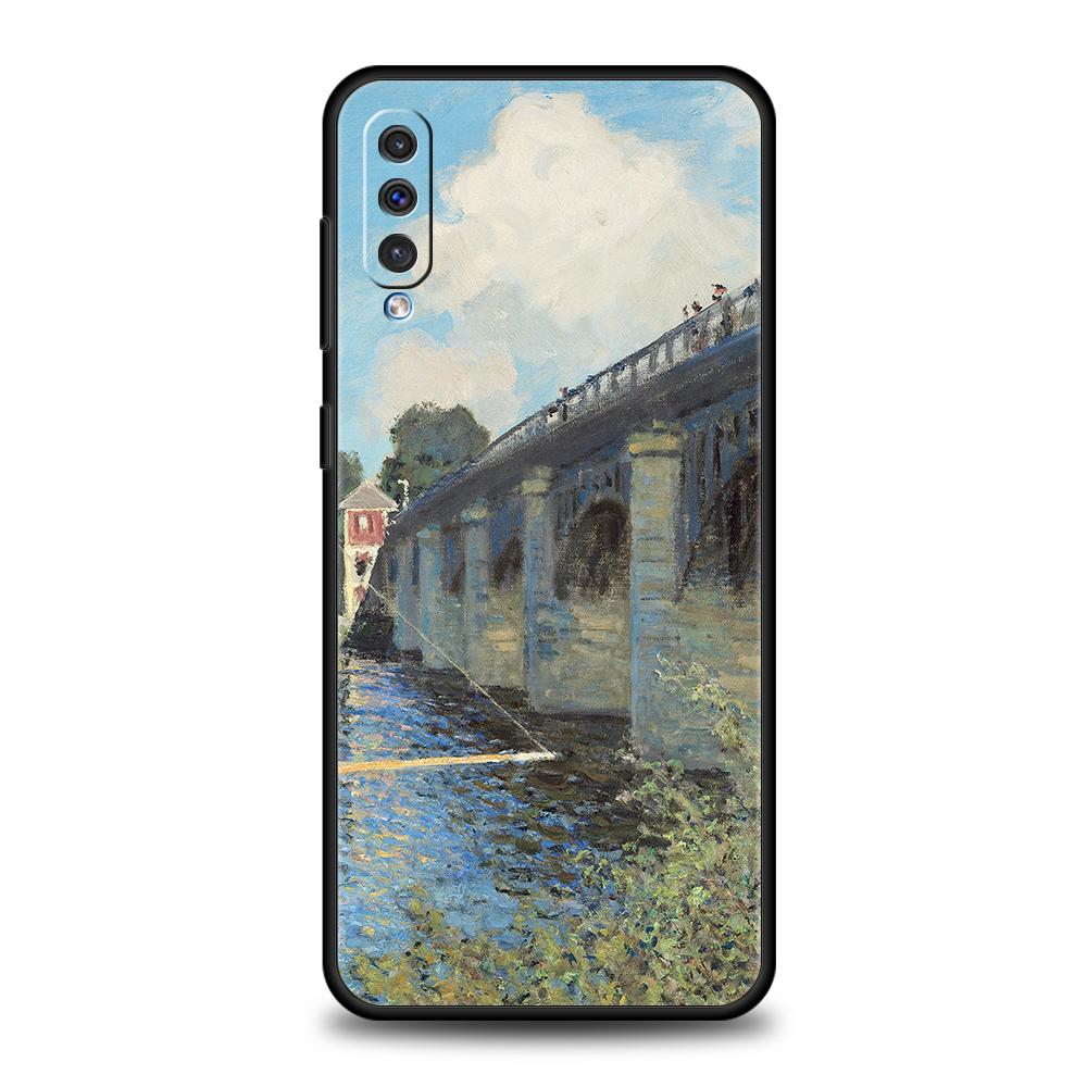 Чехол Клод Моне импрессионист для Samsung A15 A13 A51 A71 A41 A31 A21S A03S A05 A12 A32 A52 A22 A23 A25 A33 A53 A73 5G чехол