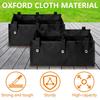 Foldable Wheelchair Storage Pouch Large Capacity Under Seat Pouch  Four Wheel Rollator