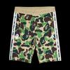 adidas X A Bathing Ape Коллаборация FB Леггинсы Удобные Универсальные Спортивные Шорты Унисекс шорты KB2206