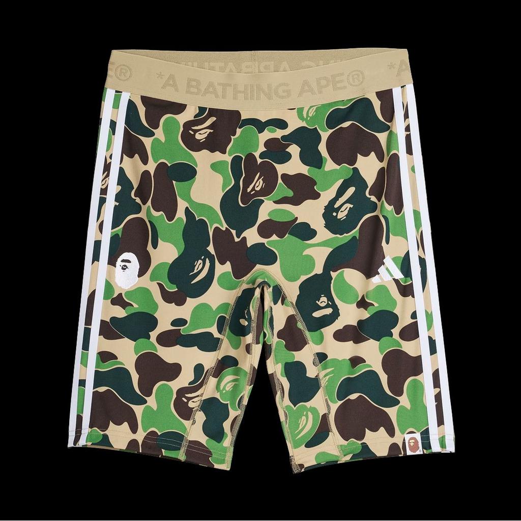 adidas X A Bathing Ape Коллаборация FB Леггинсы Удобные Универсальные Спортивные Шорты Унисекс шорты KB2206