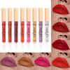 Makeup Lip 8 Color Pearl Lip Gloss Lip and Cheek Lipstick Easy Color Non-stick Cup Sexy Lip Glaze