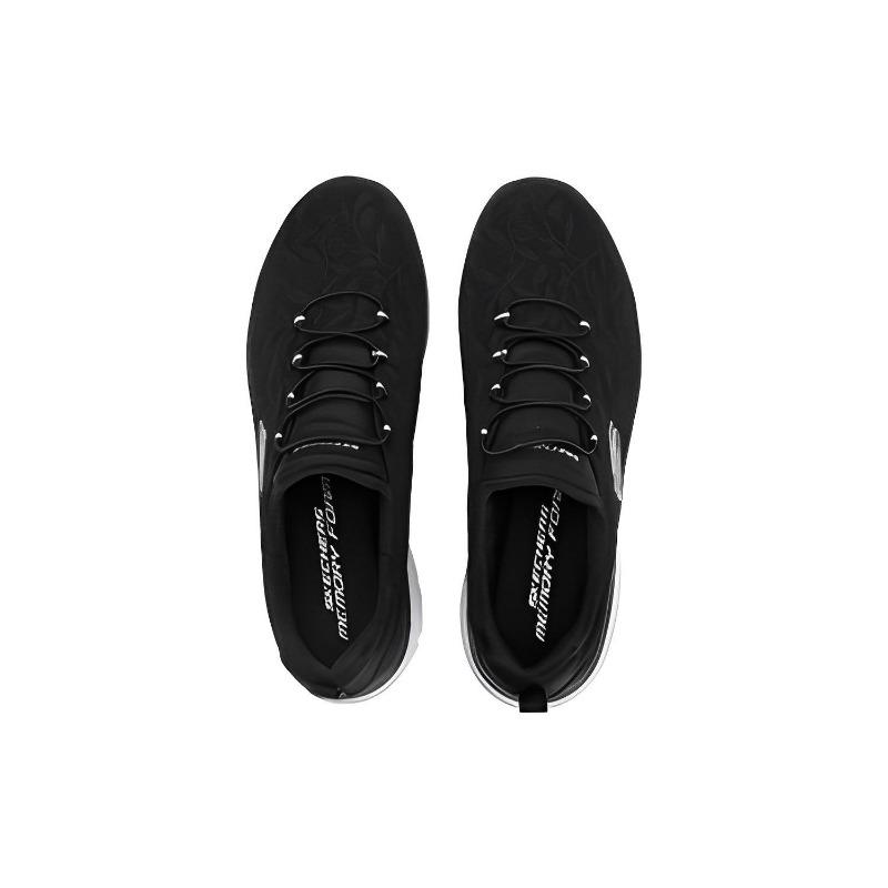 Skechers Summits Женские Кроссовки для Бега Низкие Кожаные Хороший Вкус Черные 149936-BKW