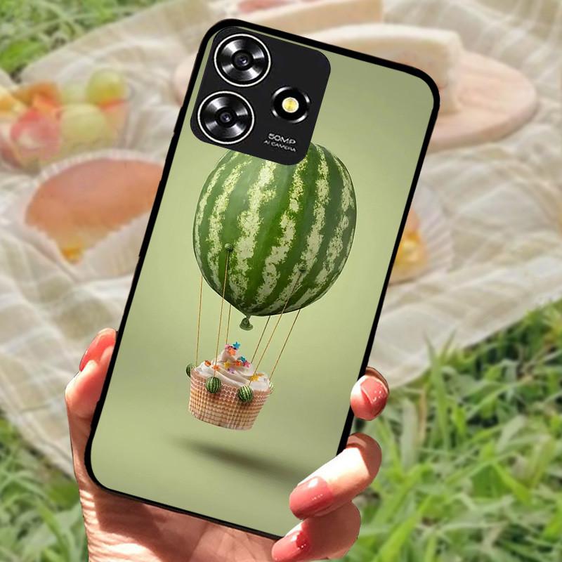 Для ZTE Blade V50 Умный Чехол-Крышка Силиконовый Мягкий Мраморный Черный Бампер Funda Coque для ZTE V50 Дизайн 4G Защитный V50Smart