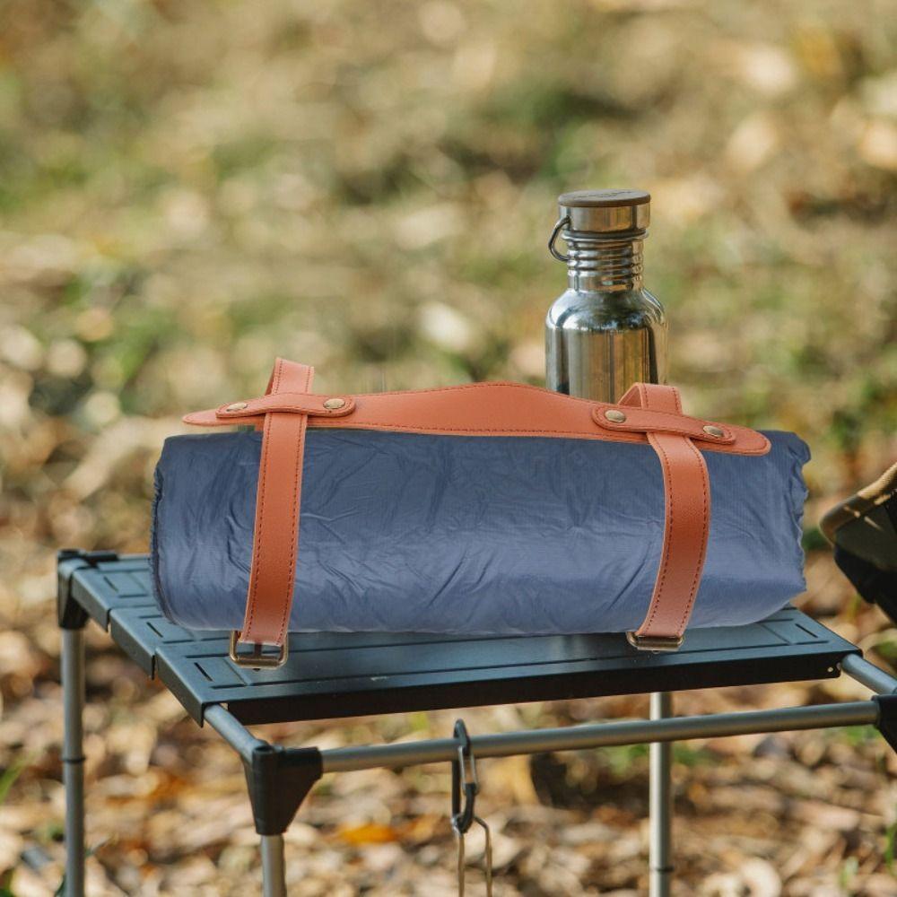 H-shaped Picnic Mat Binding Strap PU Blanket Straps Blanket Binding Belt Sofa Blanket