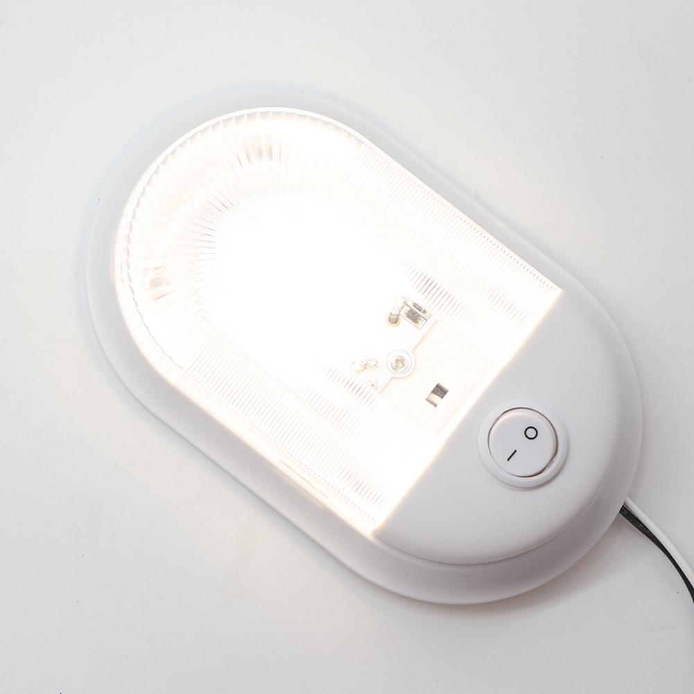 24 светодиодный купольный светильник 12В/24В для дома на колесах, кемпера, морской яхты, лодки, потолочный светильник для салона