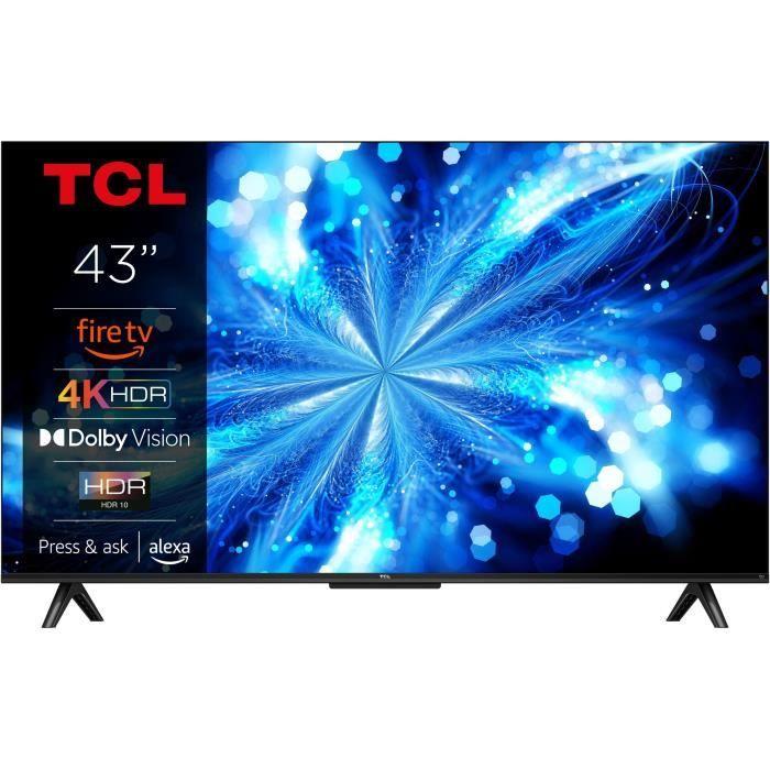 TCL 43PF650 - TV LED 43" (108 Cm) - 4K UHD 3840x2160 - HDR10 - Smart TV - 3xHDMI 2.1 - WiFi