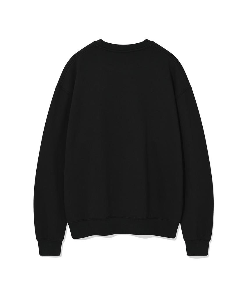 WACKY WILLY Kiki And Lily Graphic Sweatshirt Black