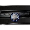 Blue Aluminum Middle Console Clock Ring Cover Trim Fit For Benz C-Class 2015-21