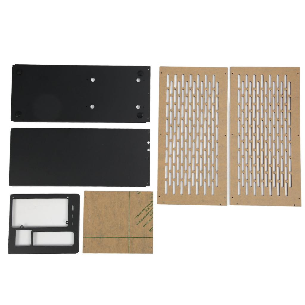 ATX Case 20V 3A 60W PD Charge Daisy Chain Interface Support Steel Acrylic ITX Chassis for Graphics Card Within 13.4in