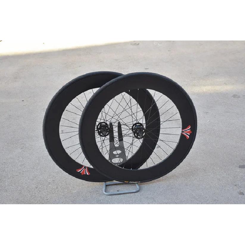 Колеса для велосипеда Fixed Gear, Алюминиевый сплав, Fixie TRACK, Односкоростные гоночные колеса для велосипеда с втулкой на подшипниках 32H, 70 мм, 700C