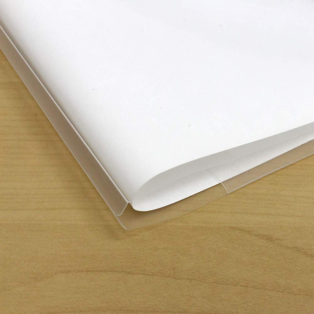 Plus Clear A3 50 sheets Folders, size, 2-fold,