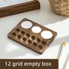 Empty Magnetic Sketch Wooden Portable Watercolor Painting Tool Painting Tray Paint Box Palette
