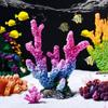 Красочный коралловый рифовый пейзаж Реалистичные коралловые ландшафтные украшения Искусственный коралловый аквариум