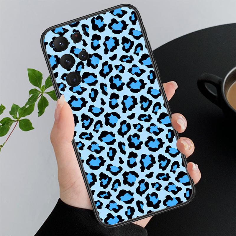 Leopard Animal Print Funda Phone Case For Samsung Galaxy S26 S25 S24 S23 S22 Ultra S23 S22 S25 Plus S24 FE S26Edge