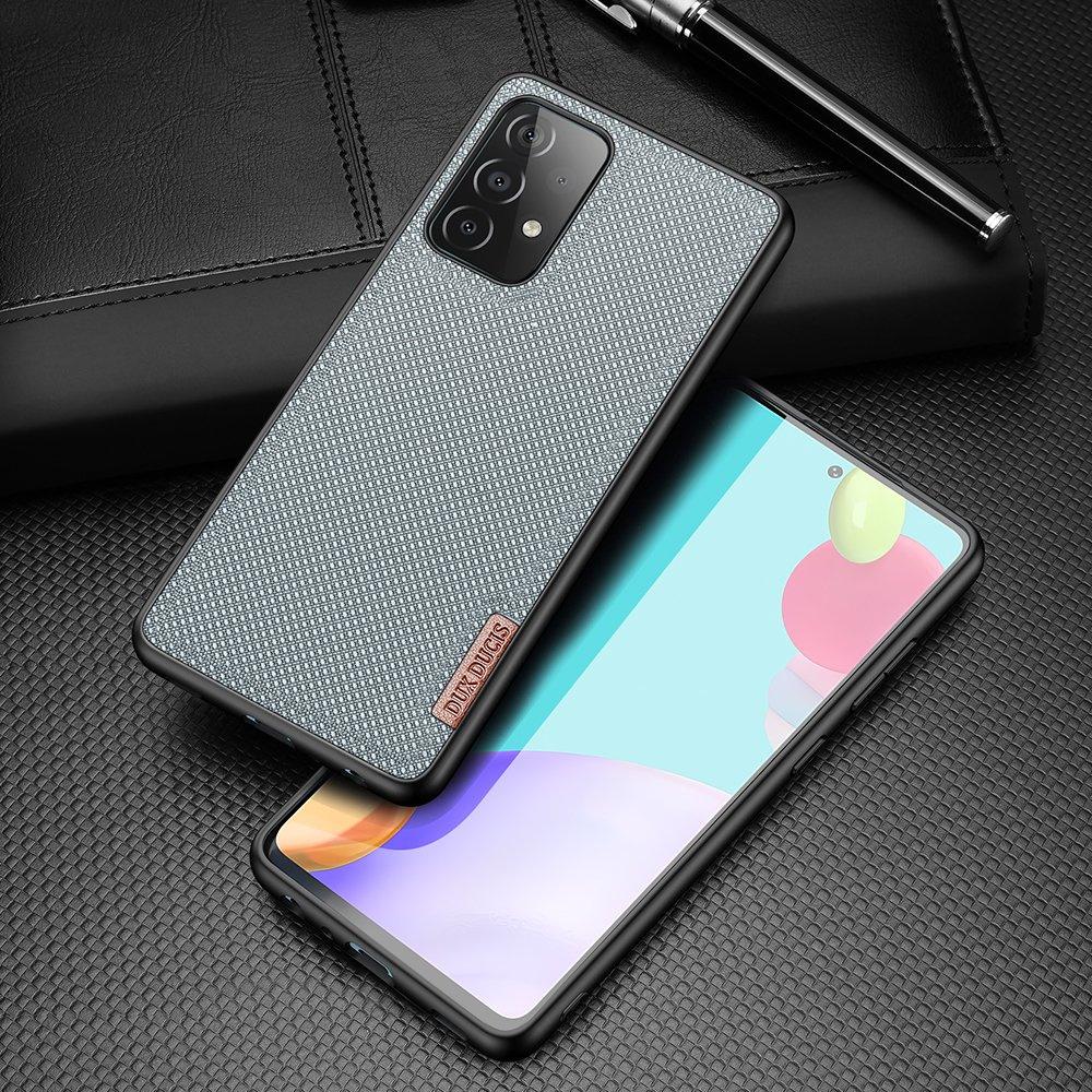 Dux Ducis Fino Premium Nylon Case for Samsung Galaxy A72 4G - Gray