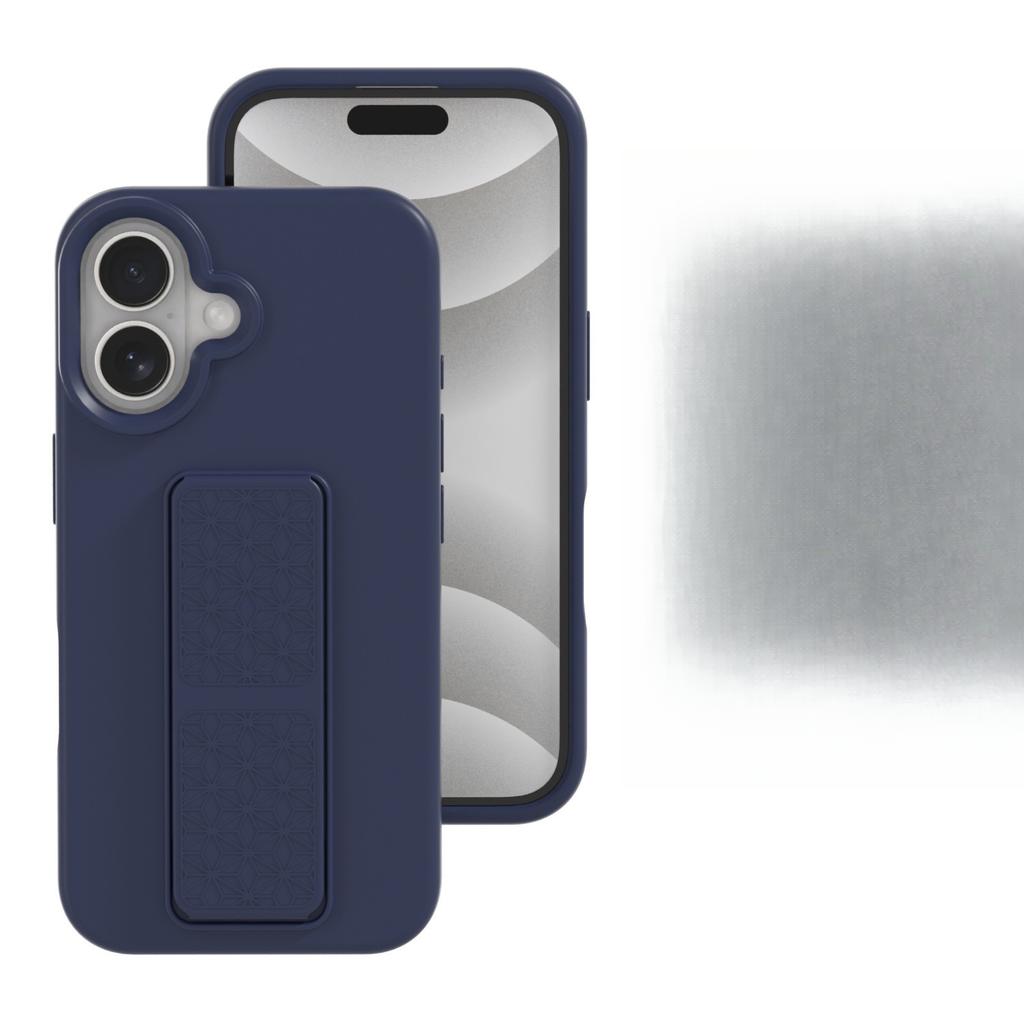 Подходит для Ip16promax Жидкий силиконовый ремешок-подставка, Защитный чехол однотонного цвета для Apple 15/14