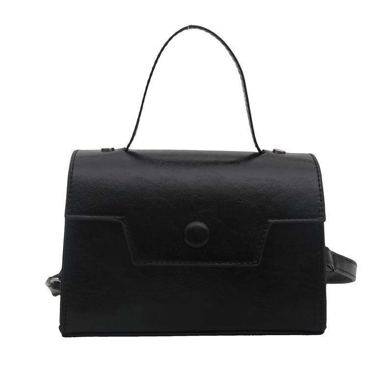 High Value Small Bag Women's Bag 2025 New Fashion Shoulder Messenger Bag Spring and Summer Simple Portable Small Square Bag