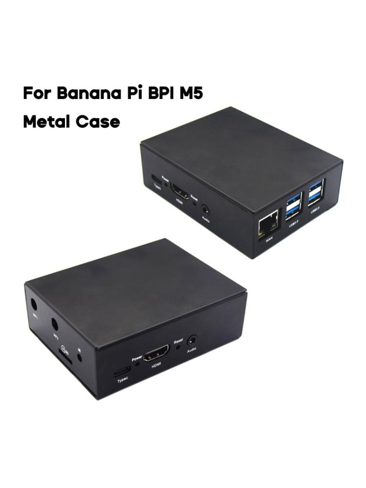 Металлический корпус - коробка для охлаждения Banana Pi BPI Металлический корпус - Корпус ЦП - Радиатор Защитная коробка для Banana Pi BPI