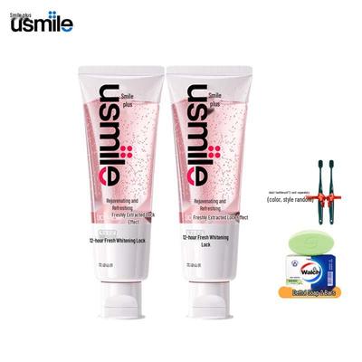 Отбеливающая и освежающая зубная паста в наборе